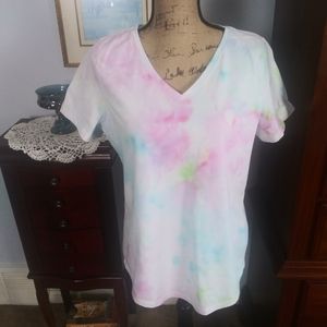 Custom Ice Dyed T-Shirt
